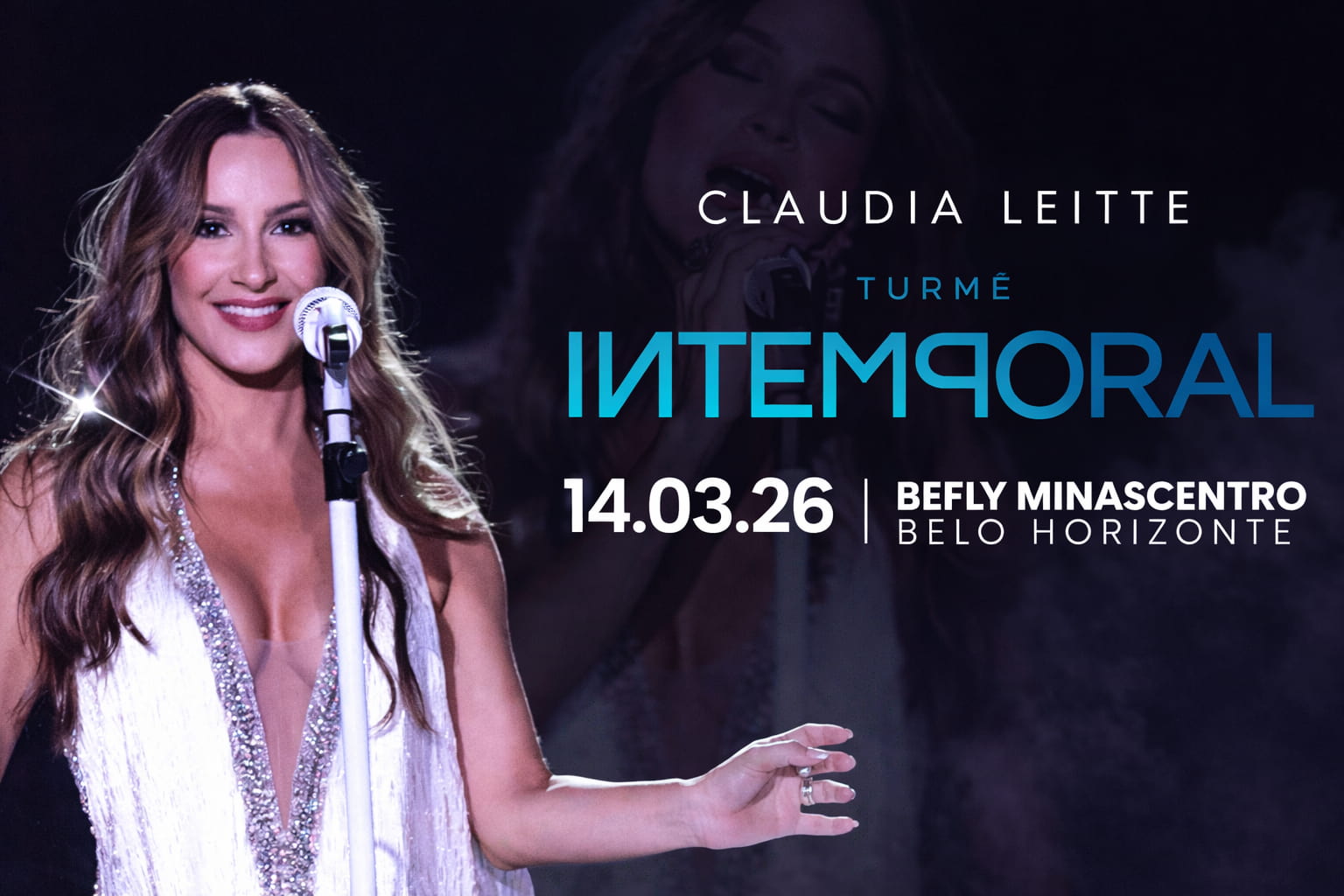 Claudia Leite com a turnê Intemporal