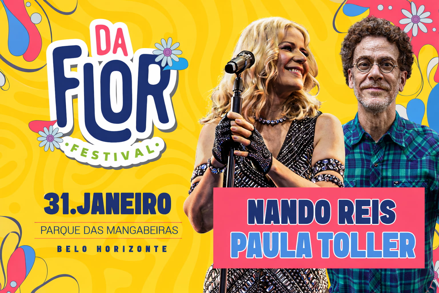 Festival da Flor – Nando Reis & Paula Toller